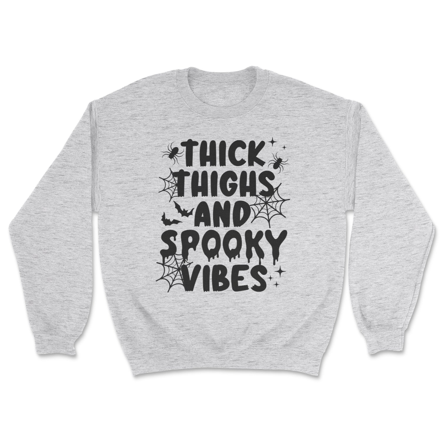 Thick Thighs & Spooky Vibes Sweatshirt
